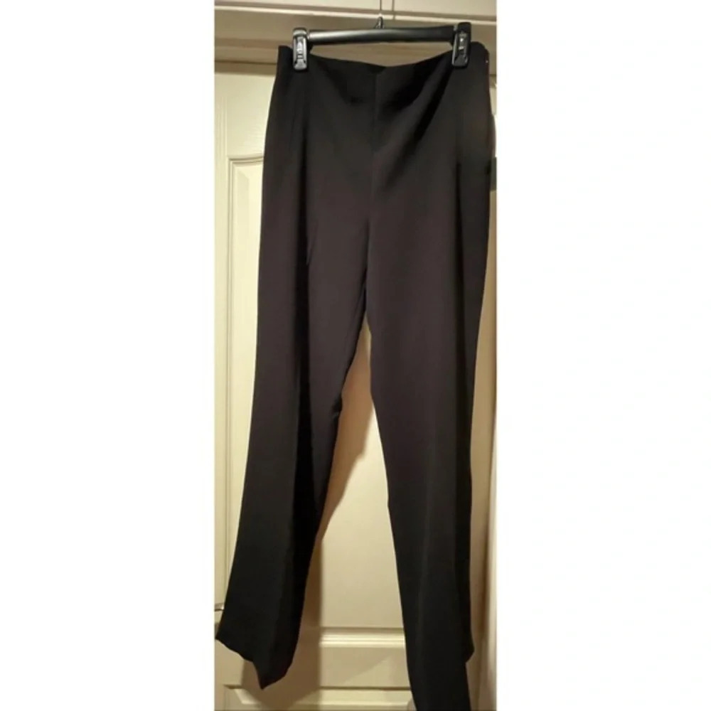 CeCe by Cynthia Steffe Crepe Straight Leg Pants - Picture 8 of 11